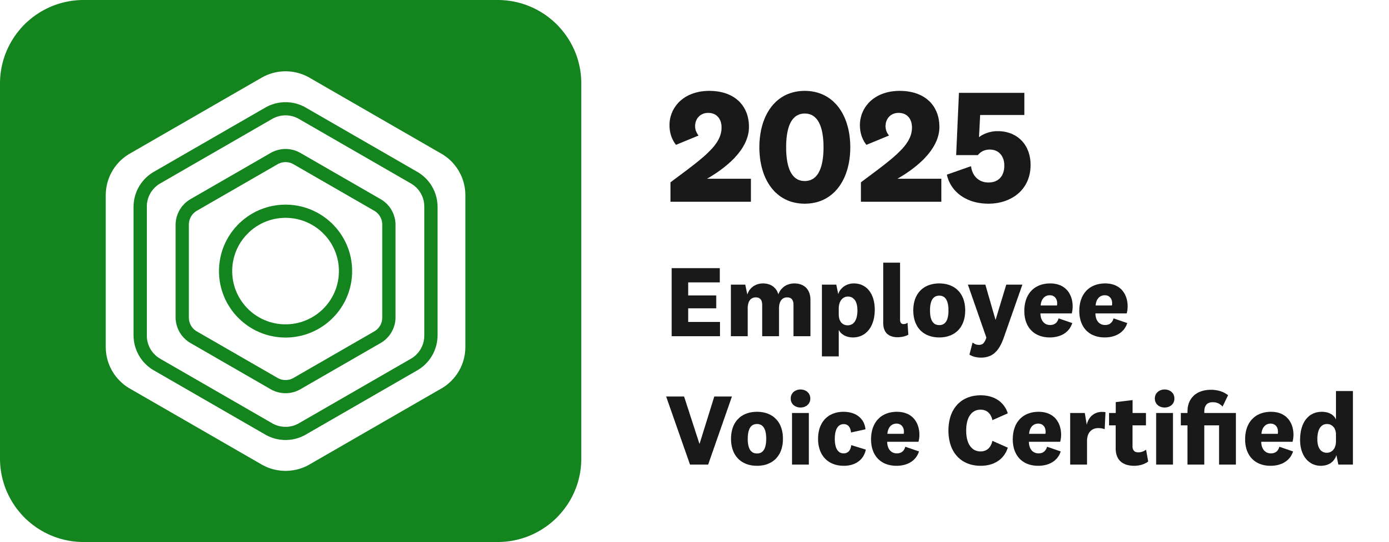 2025 Employee voice certificate